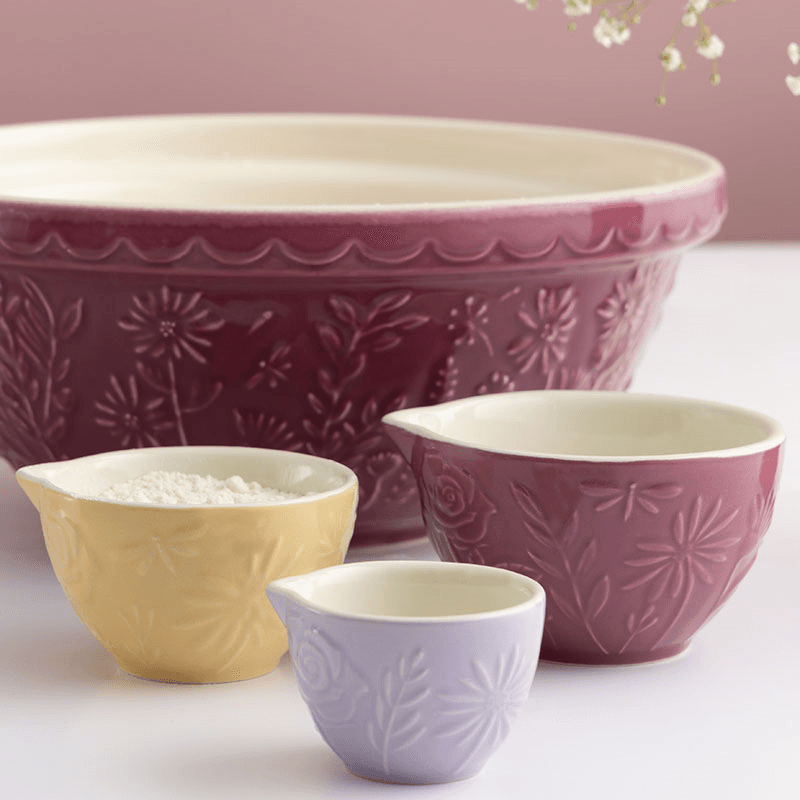 In The Meadow Daisy Mixing Bowl, Purple
