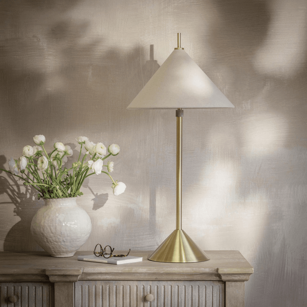 Highfield Spire Table Lamp, Gold