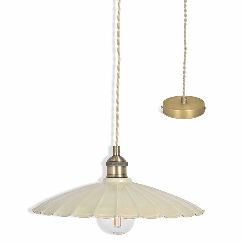 Wanstrow Ceiling Pendant, Clay