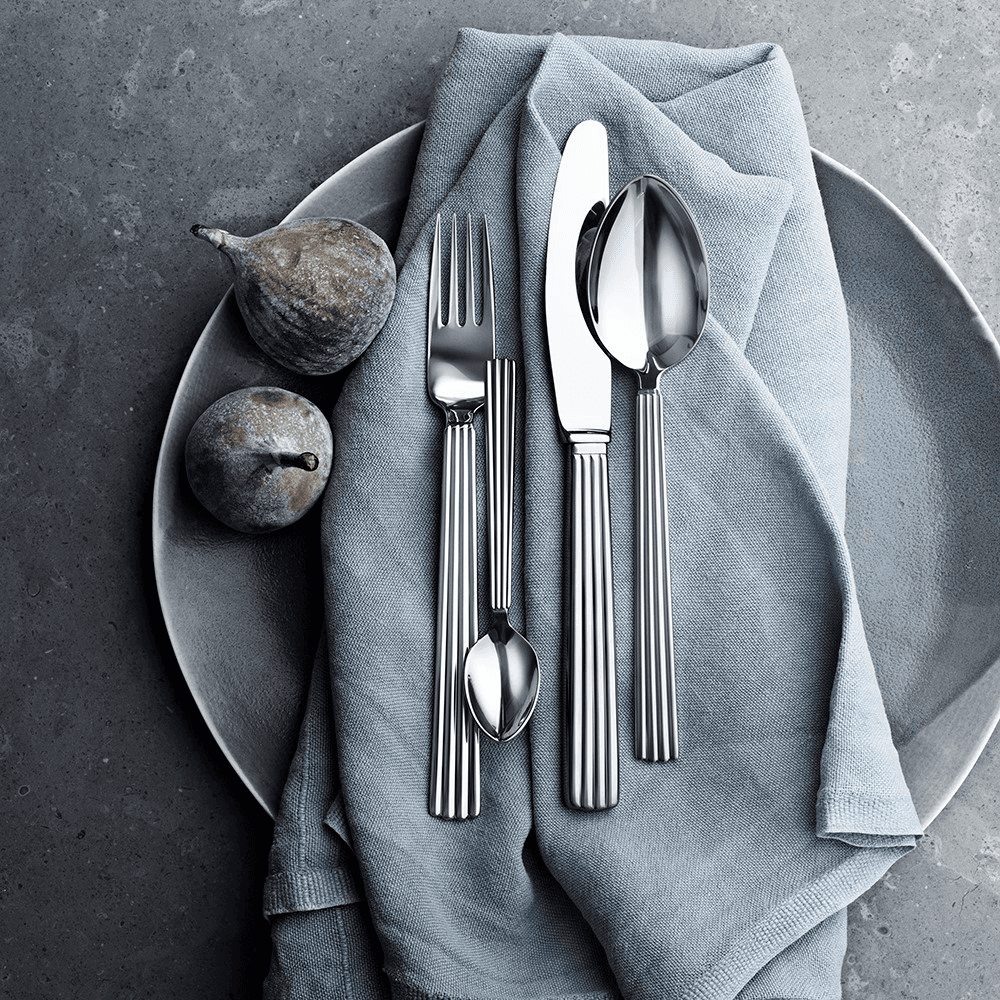 Bernadotte 24 Piece Cutlery Set, Mirror Polished Stainless Steel