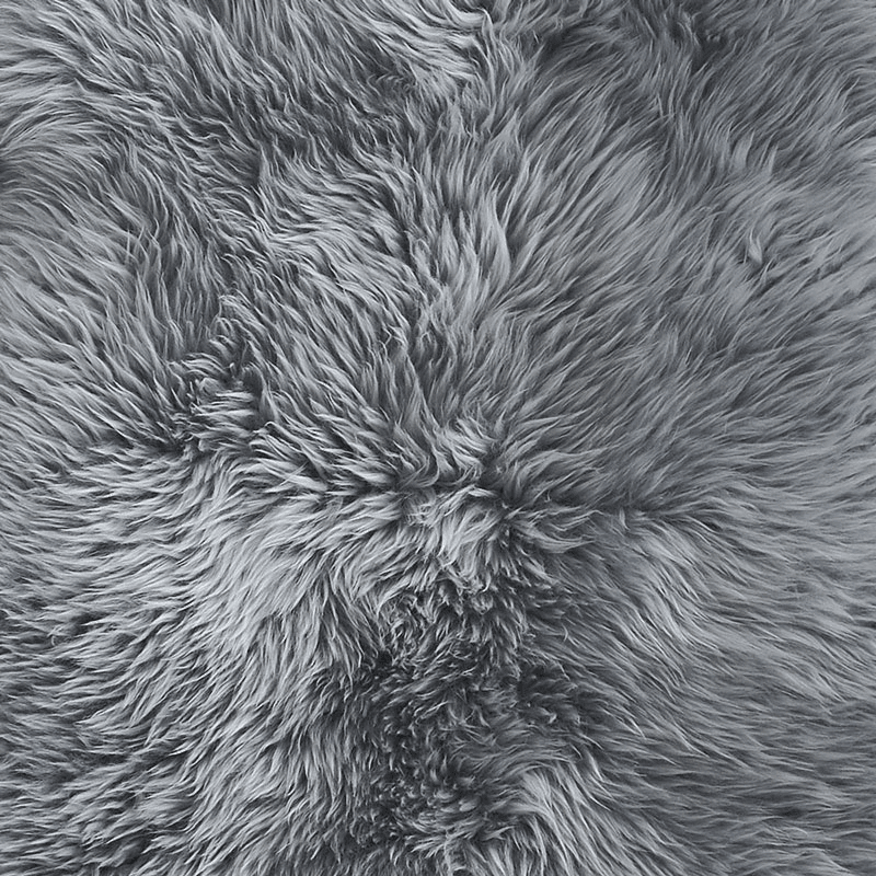 Sheepskin Rug, Dark Linen
