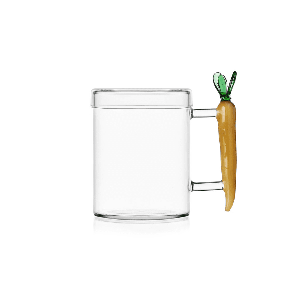 Vegetables Carrot Mug with Lid