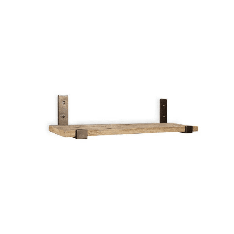 Ibo Reclaimed Wood & Iron Shelf