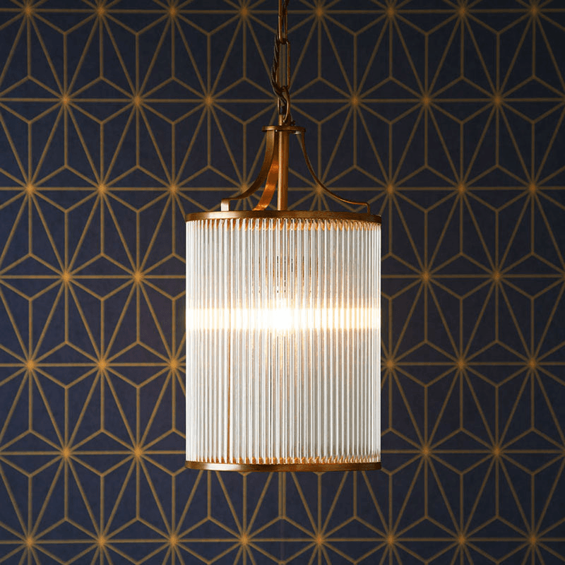 Valli Pendant, Antique Brass