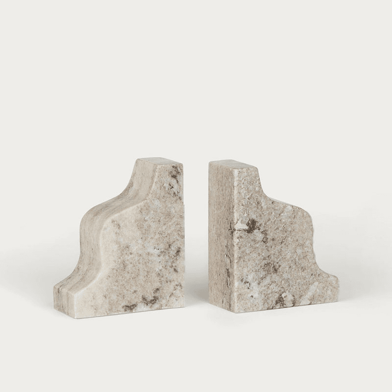 Malborough Book Ends, Natural