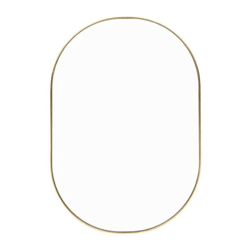 Fine Edge Oval Mirror