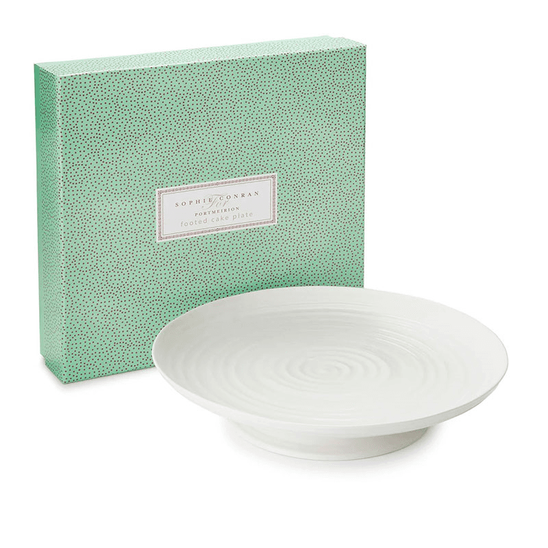 Ceramics Footed cake plate