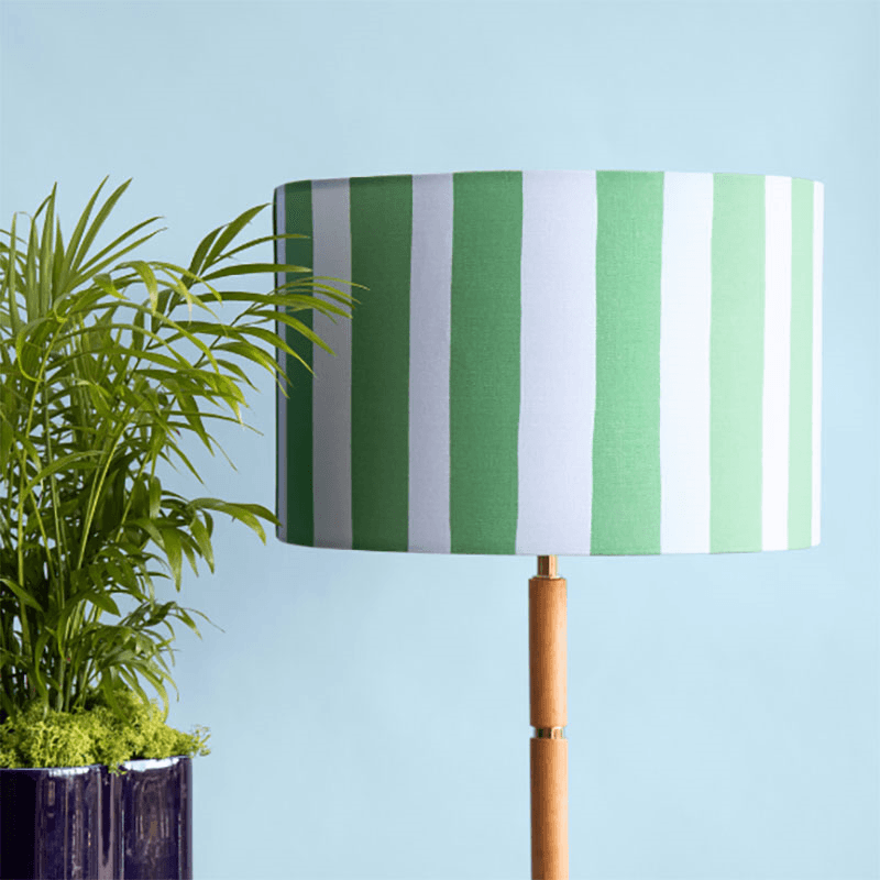 Stripe Drum Shade
