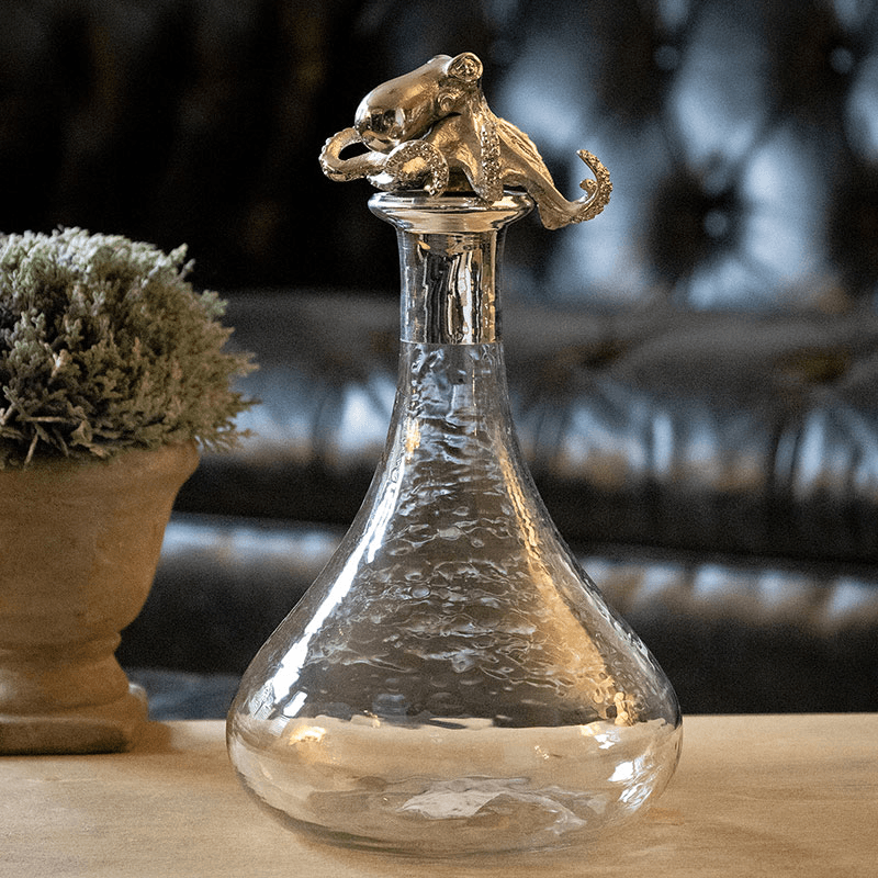 Octopus Decanter with Stopper