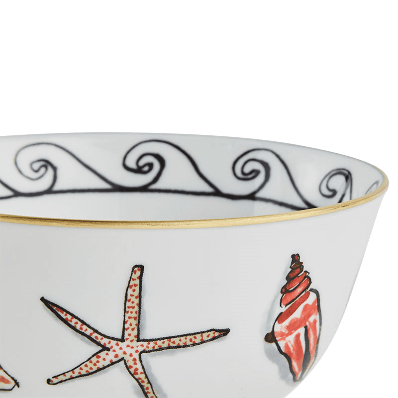 Il Viaggio Di Nettuno Rice Bowl, White