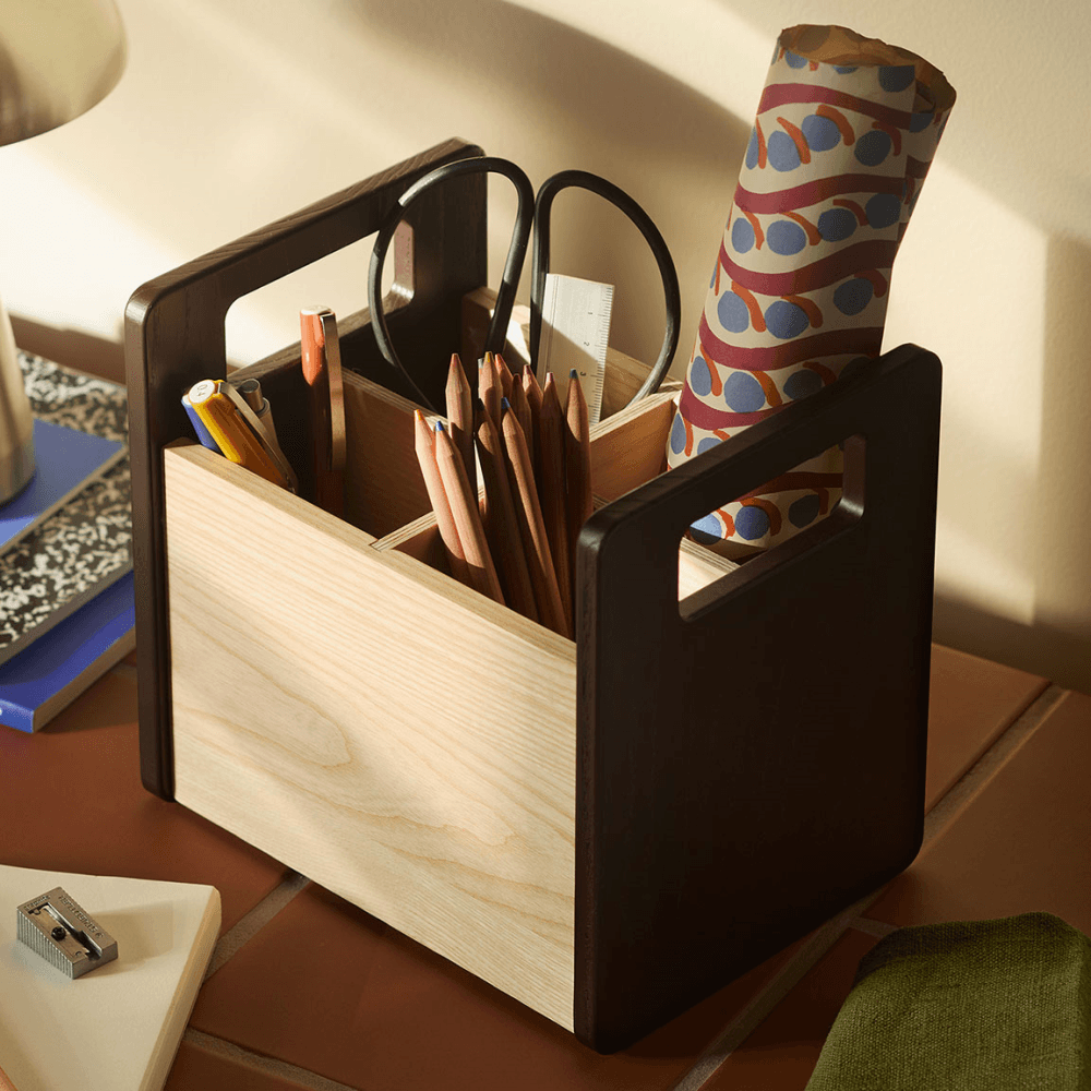 Collective Cutlery Holder, Mocha
