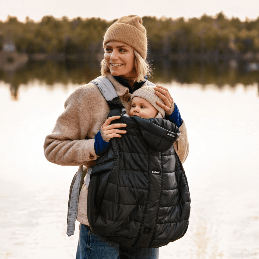 Winter Cover for Baby Carrier, Black