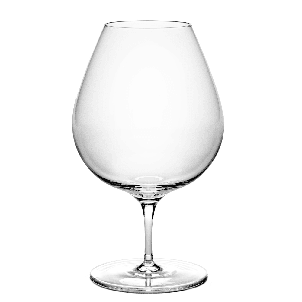 Inku Set of 4 red wine glasses, Clear