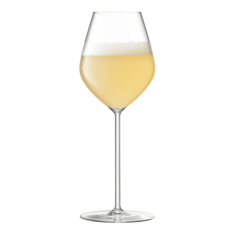 Borough Set of 4 champagne glasses, clear