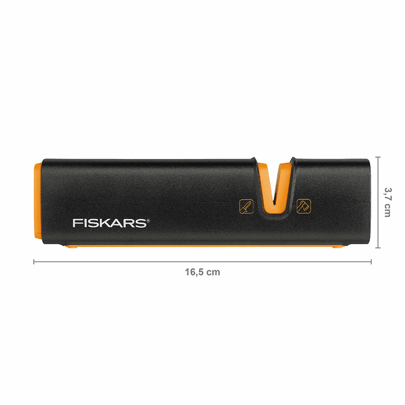Xtract Axe and Knife Sharpener, Black and Orange