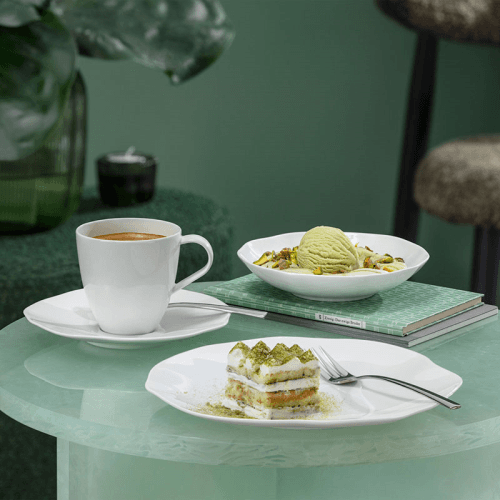 Image showing the Pura Breakfast/Dessert Plate, White product.