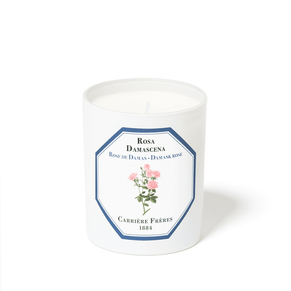 Damask Rose Scented Candle