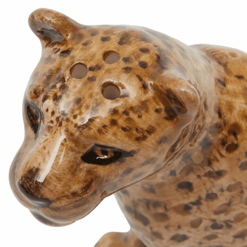 Leopard Salt & Pepper Shakers, Yellow