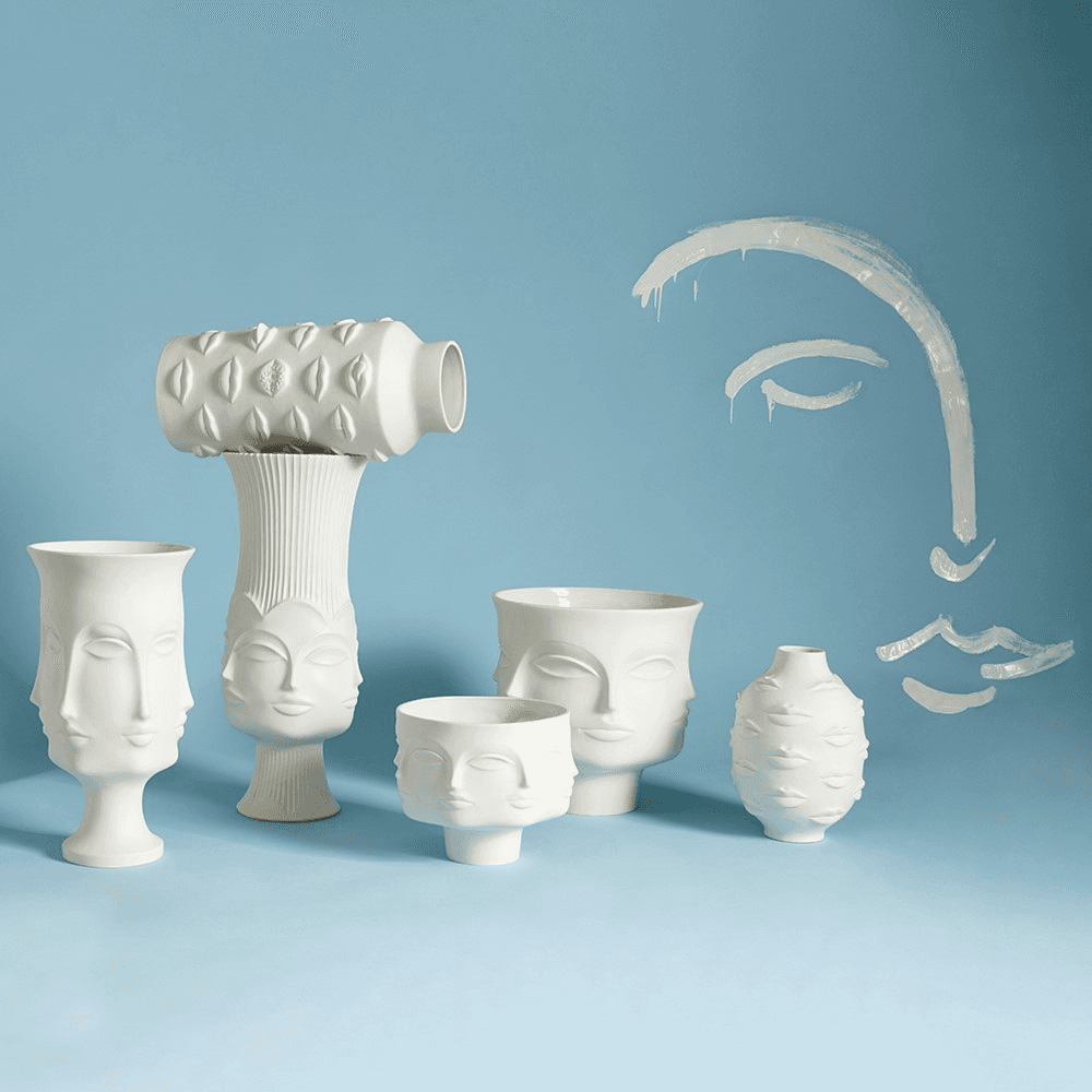 Muse Gala Vase, White