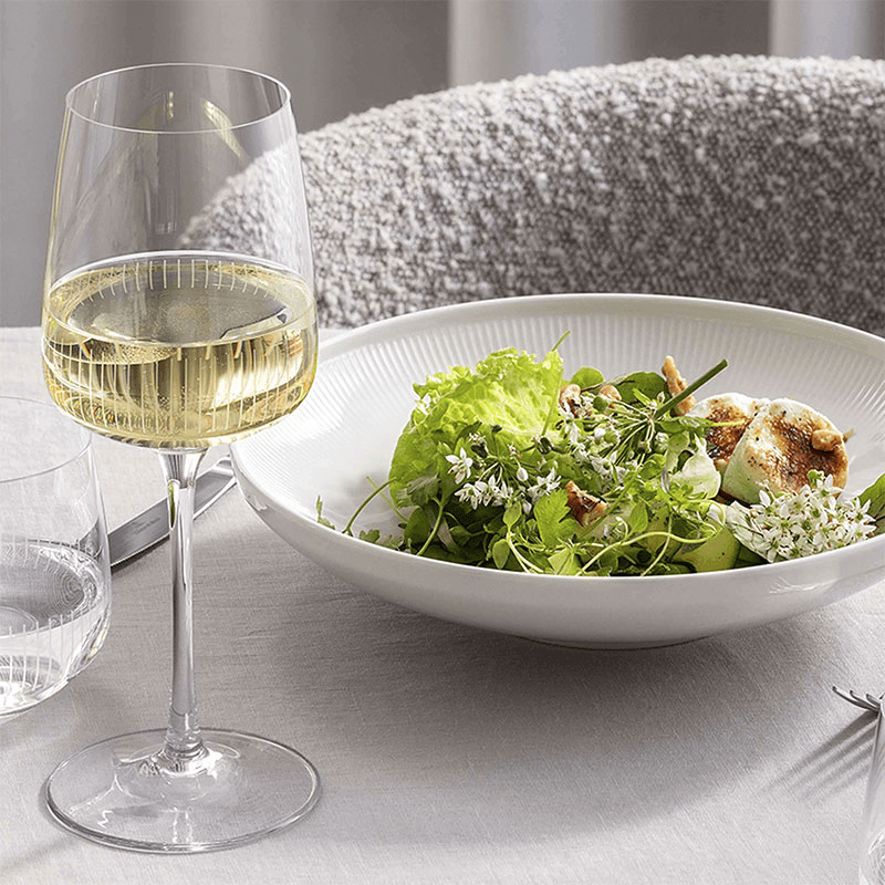 Afina Set of 4 White Wine Glasses