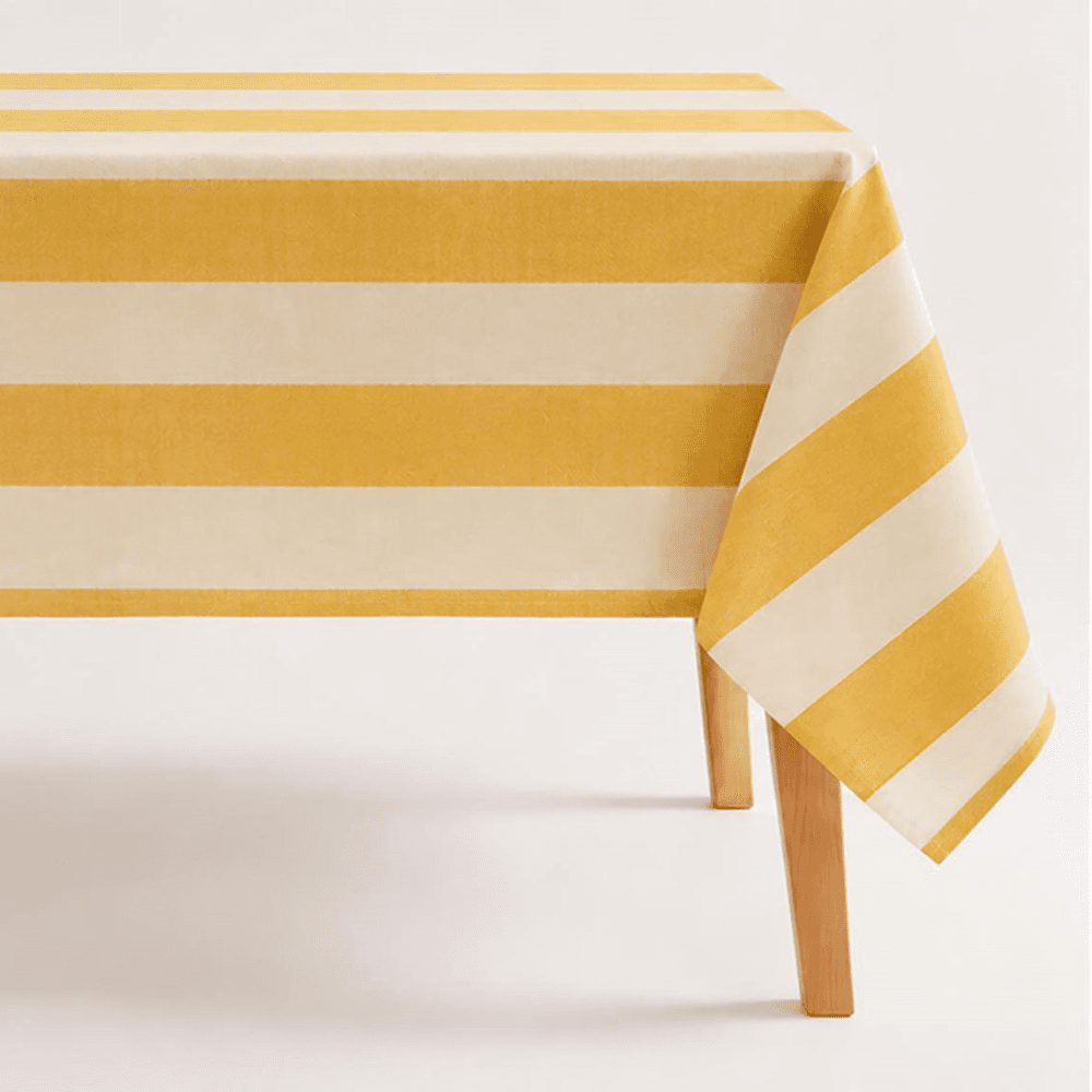 Bon appetit Tablecloth, Yellow