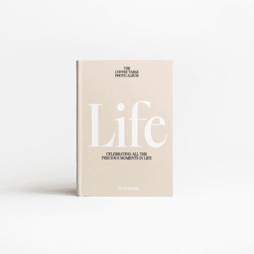 Image showing the Life Photo Book, Beige product.