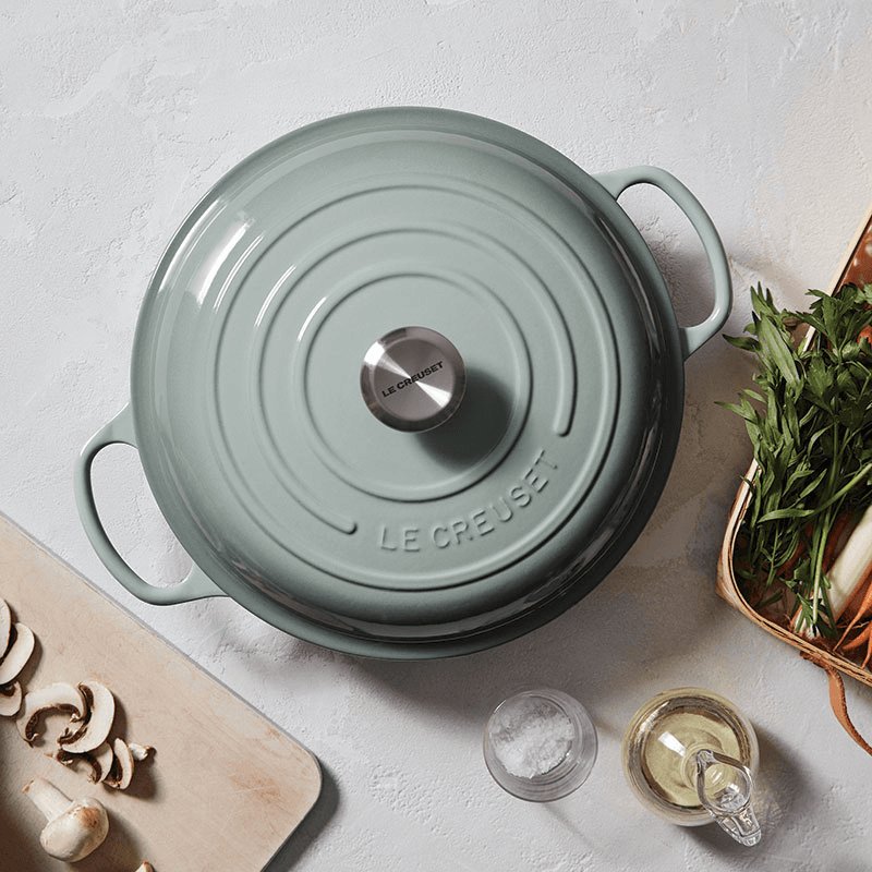 Signature Cast Iron Shallow Casserole