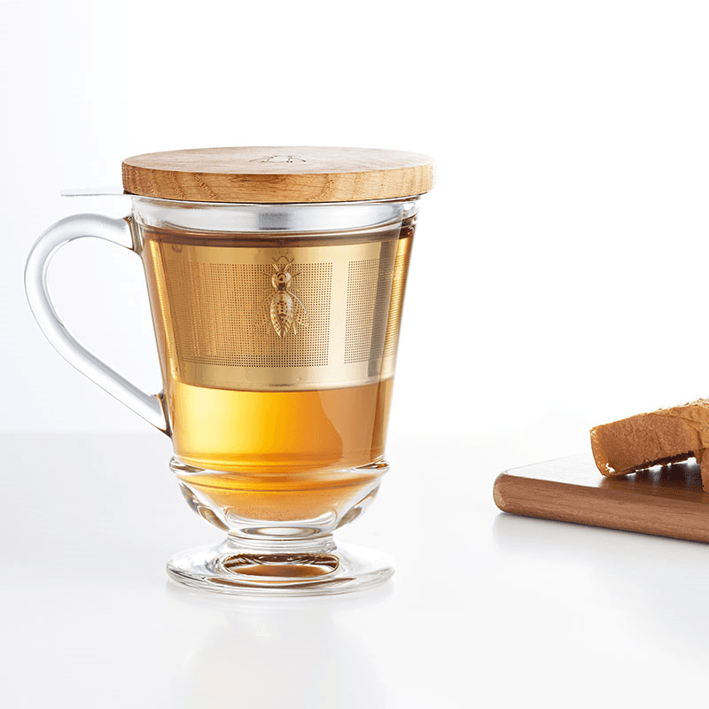 Bee Infuser Mug, Clear