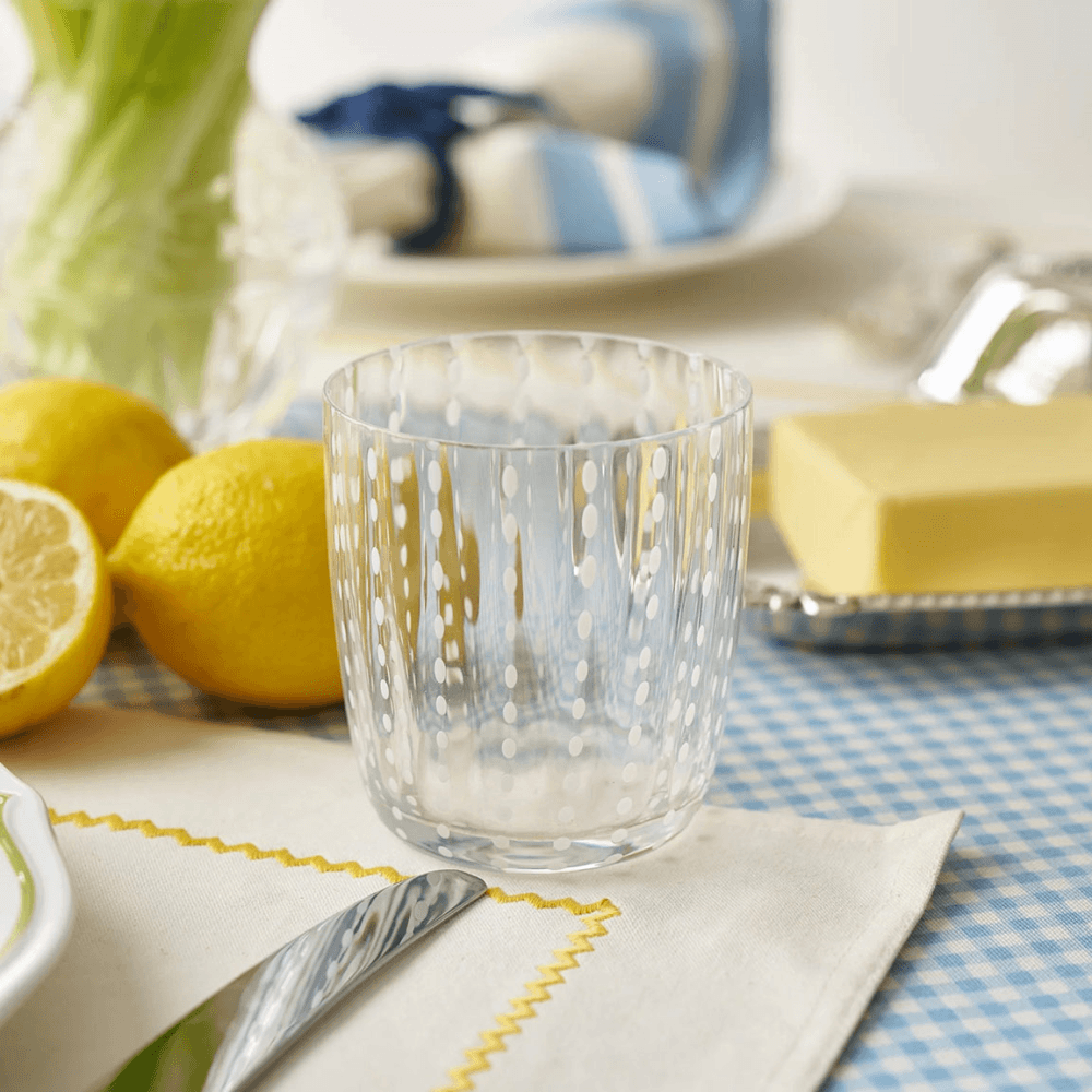 Speckled Set of 6 Glasses