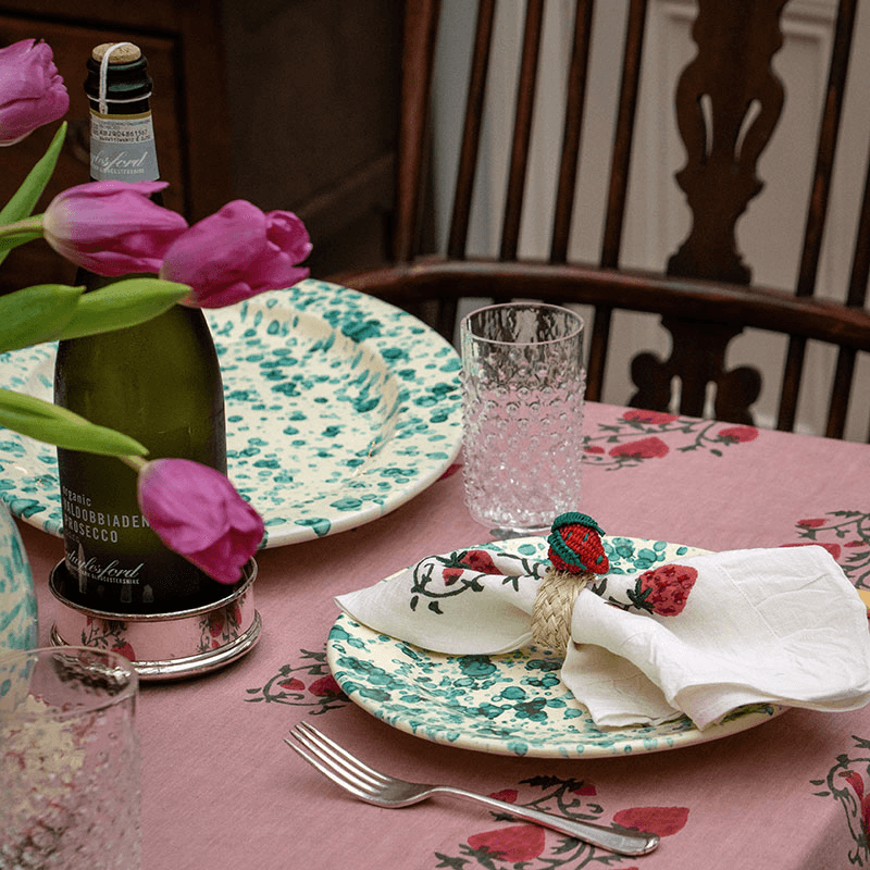 Fraises des Bois Set of 4 Napkins