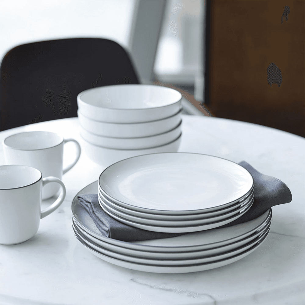 Gordon Ramsay Bread Street 16 Piece Dinner Set, White