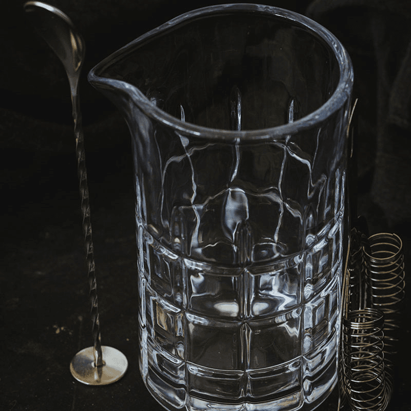Cocktail mixing set, Glass