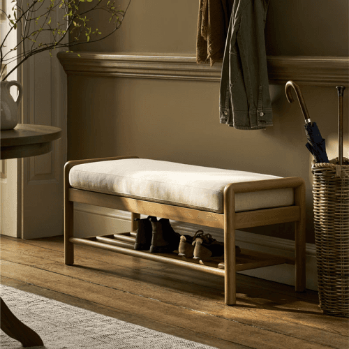 Image showing the Fareham Bench, Ash Wood product.