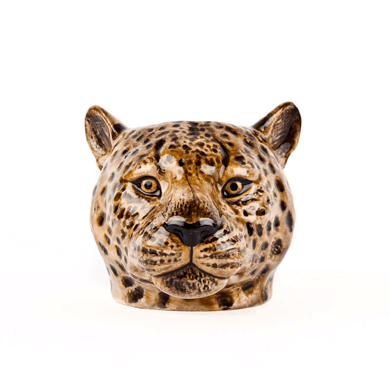 Leopard Egg Cup, Orange
