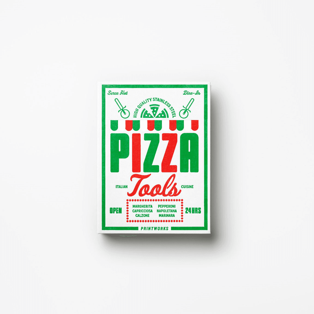 The Essentials Pizza Tools, White Multi