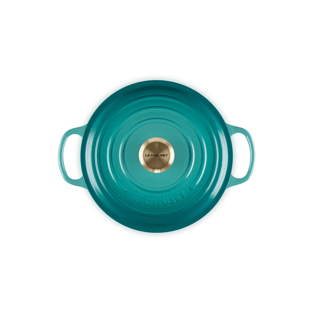 Signature Cast Iron Round Casserole