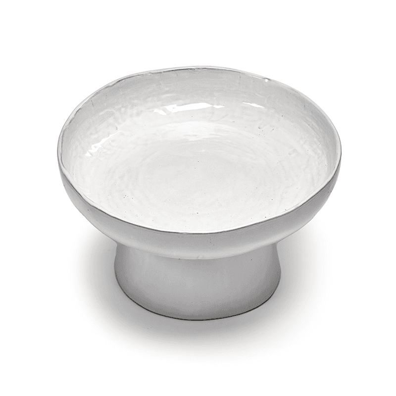La Mère Serving Plate, Off White