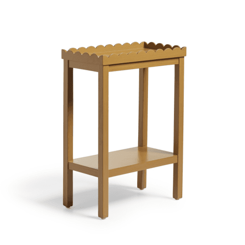 Image showing the Capesanta Side Table, Satin Camel product.