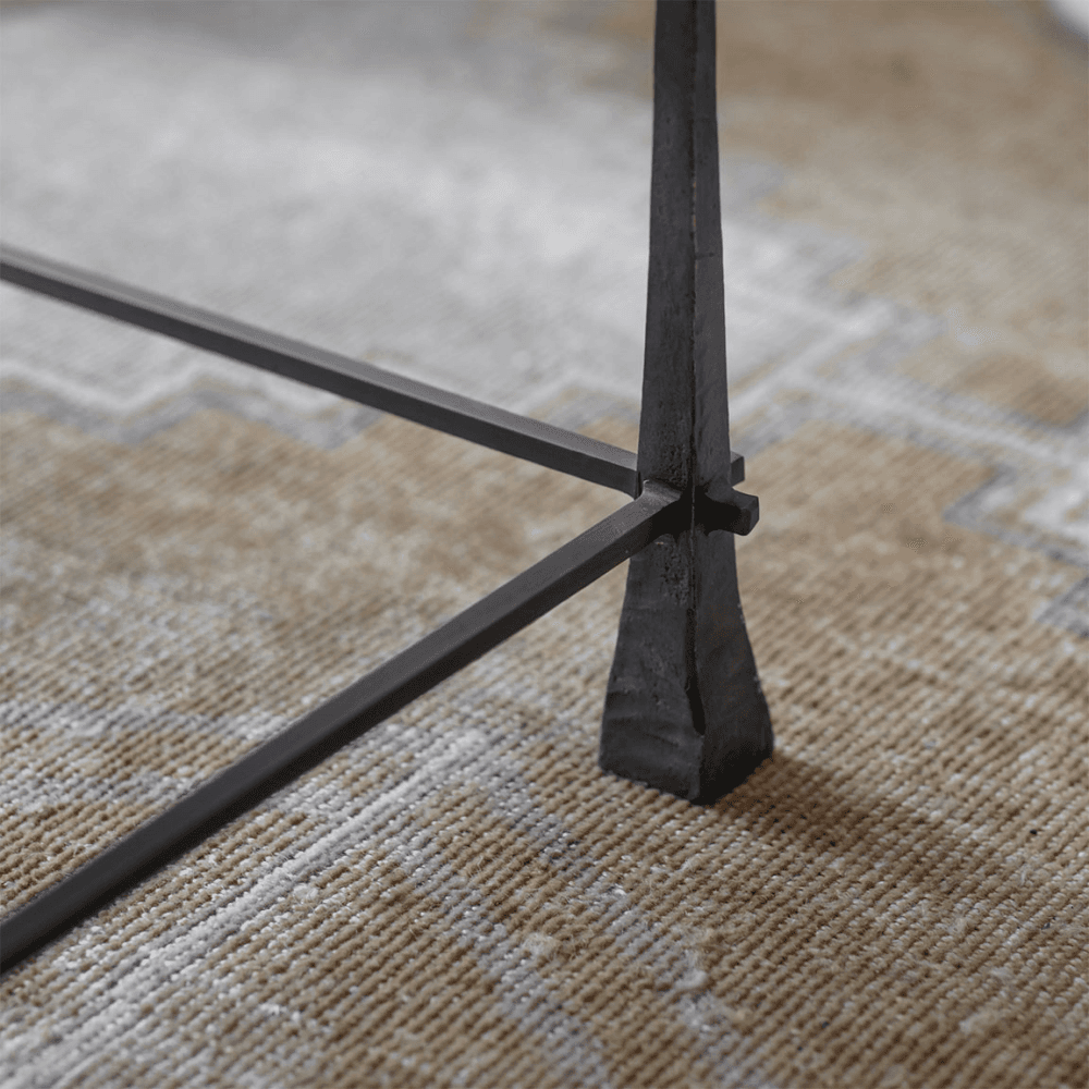 Wellington Coffee Table, Travertine stone