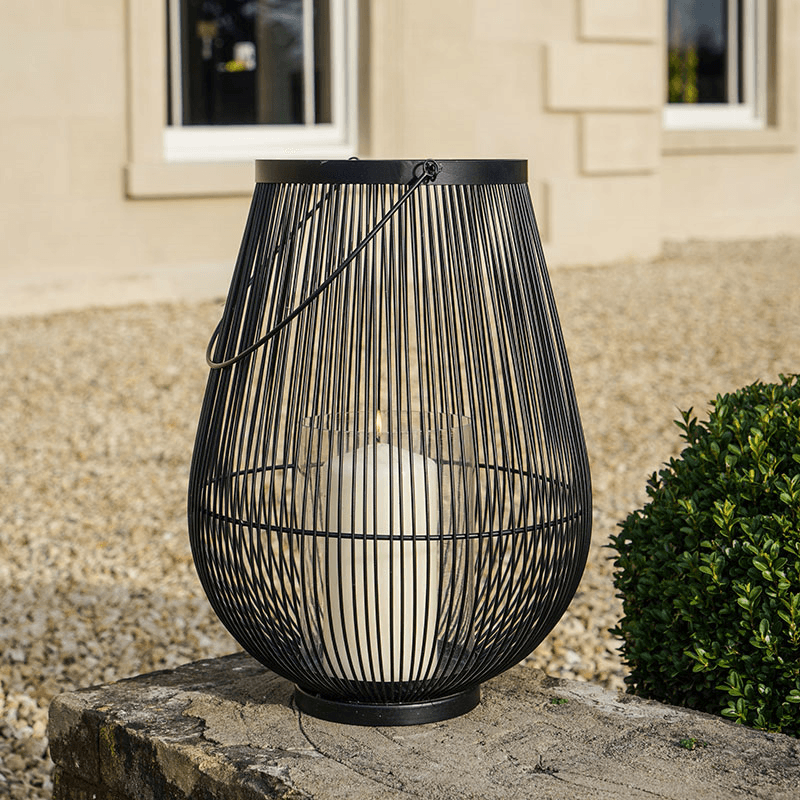 Venere Lantern with Glass Insert