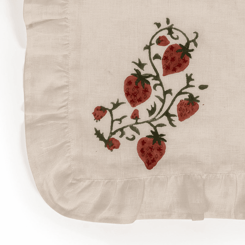 Fraises des Bois Set of 4 Napkins