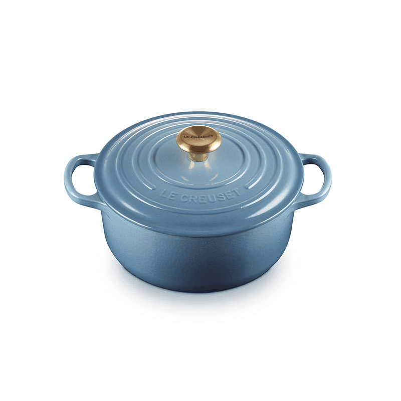 Signature Cast Iron Round Casserole