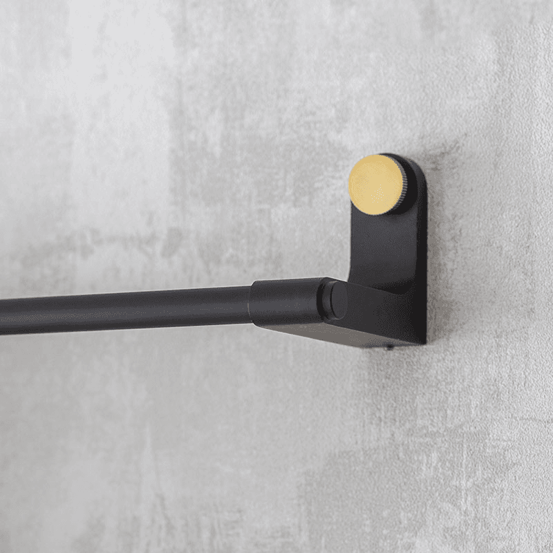 Adelphi Towel Rail, Black