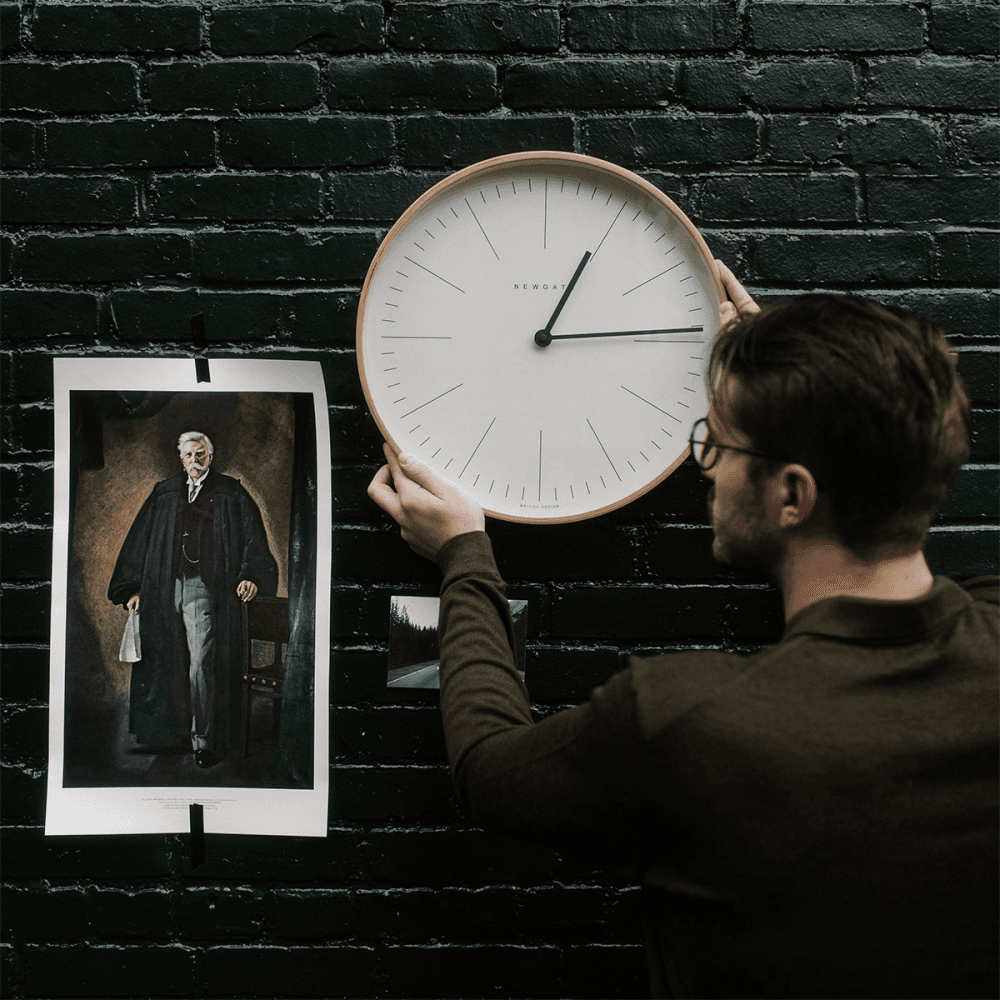 Mr Clarke Wall Clock
