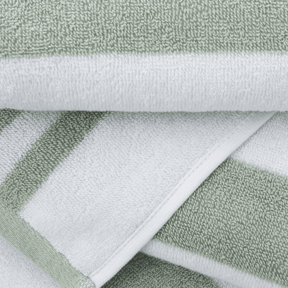 Reversible Stripe Jacquard Hand Towel