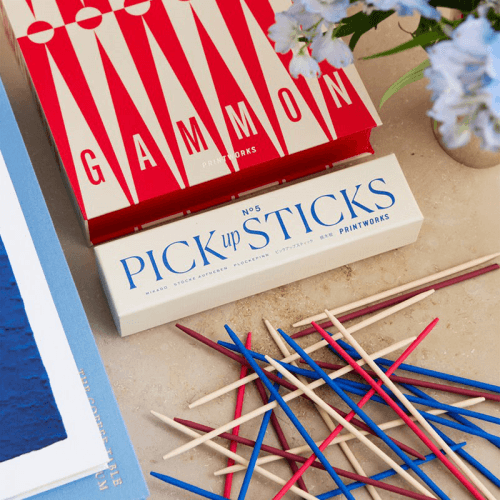 Image showing the Classic Pick Up Sticks, Beige product.