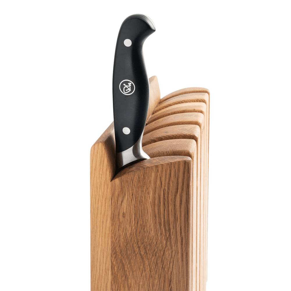 Professional Book Knife Block Set, Stainless Steel