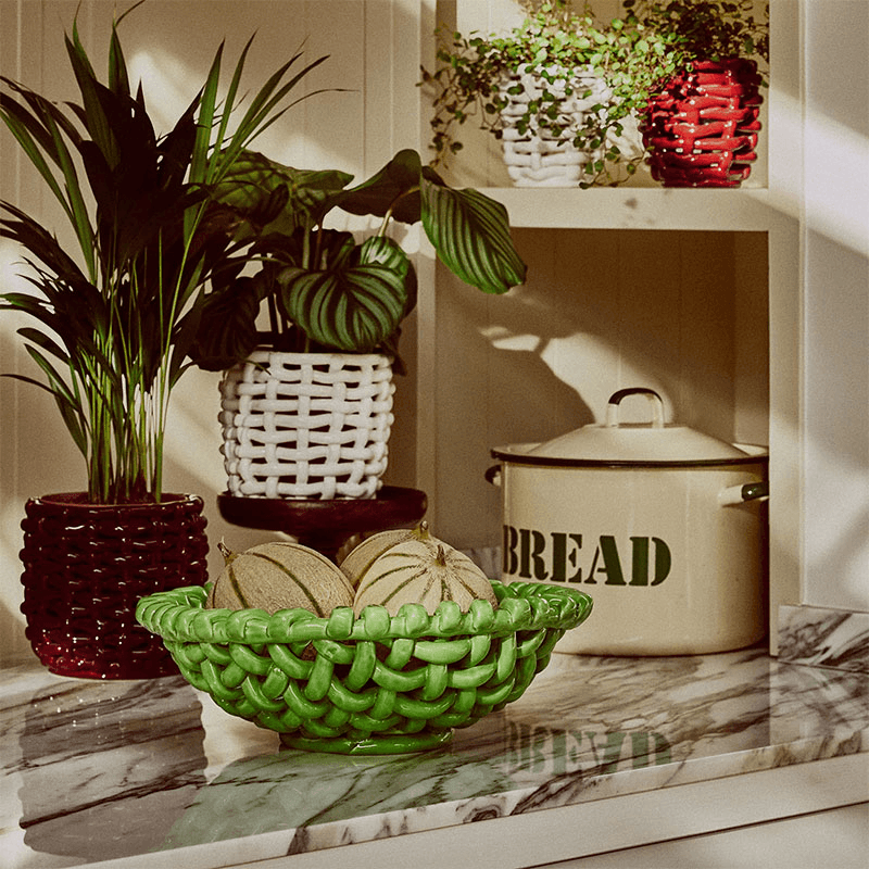Juicy Basketweave Planter