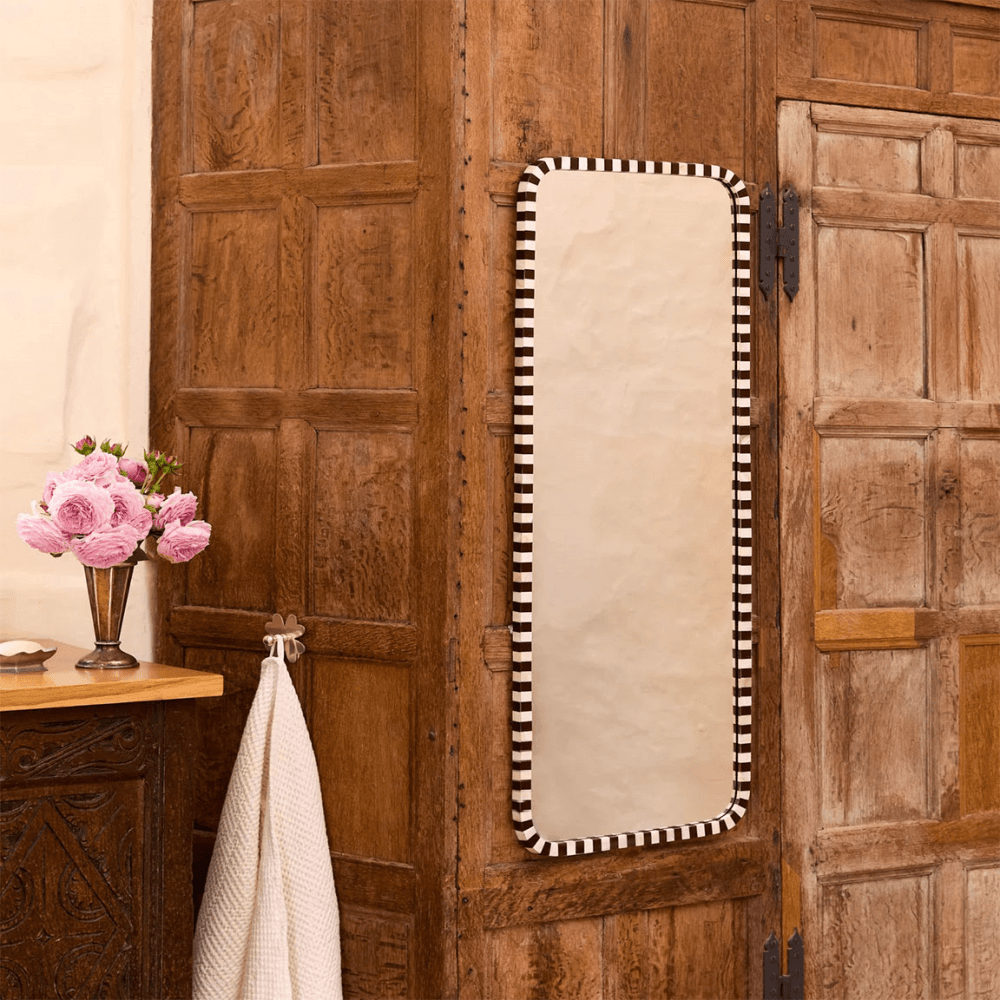 Pearl Full-Length Mirror, Chocolate
