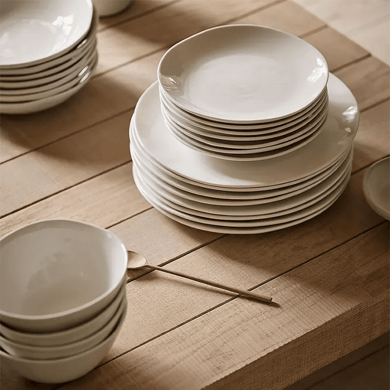 Burnham Side Plate, White